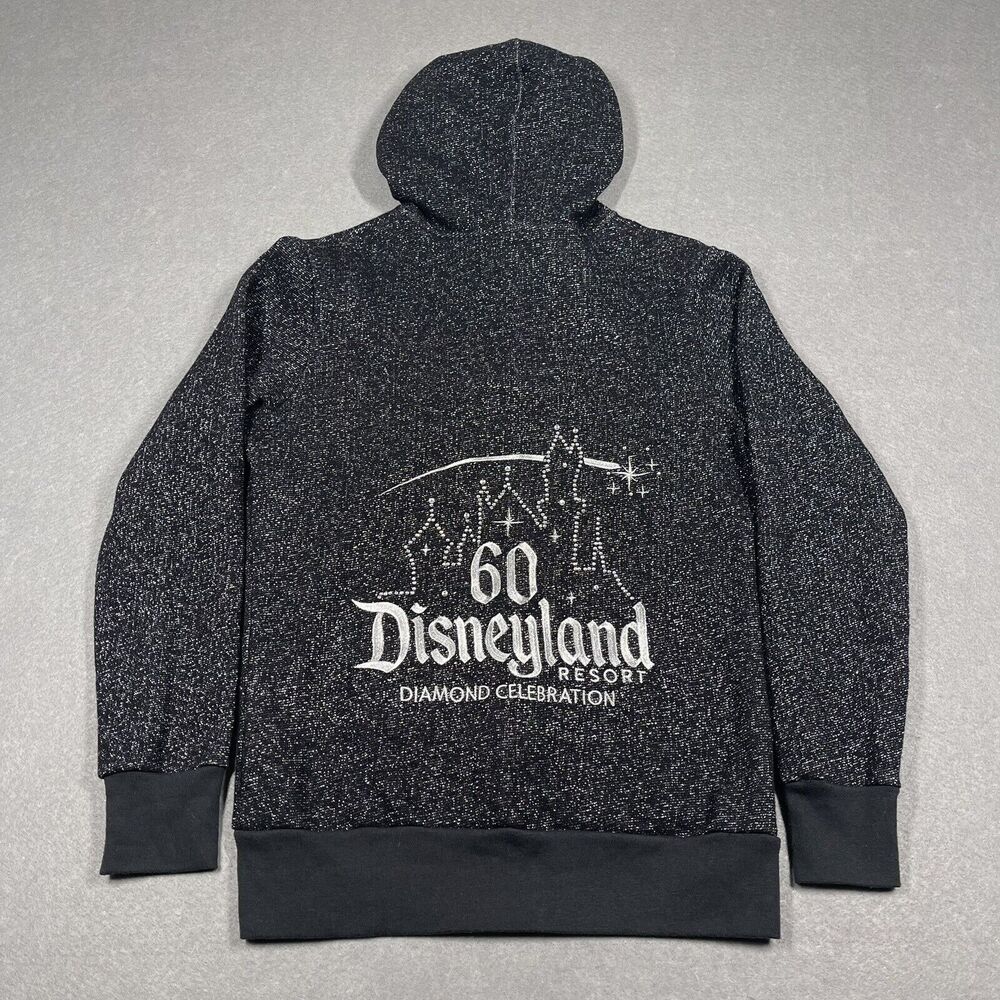 Disney Jacket Womens Small Disneyland 60th Diamond Celebration 2015 Rhinestones